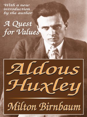 cover image of Aldous Huxley